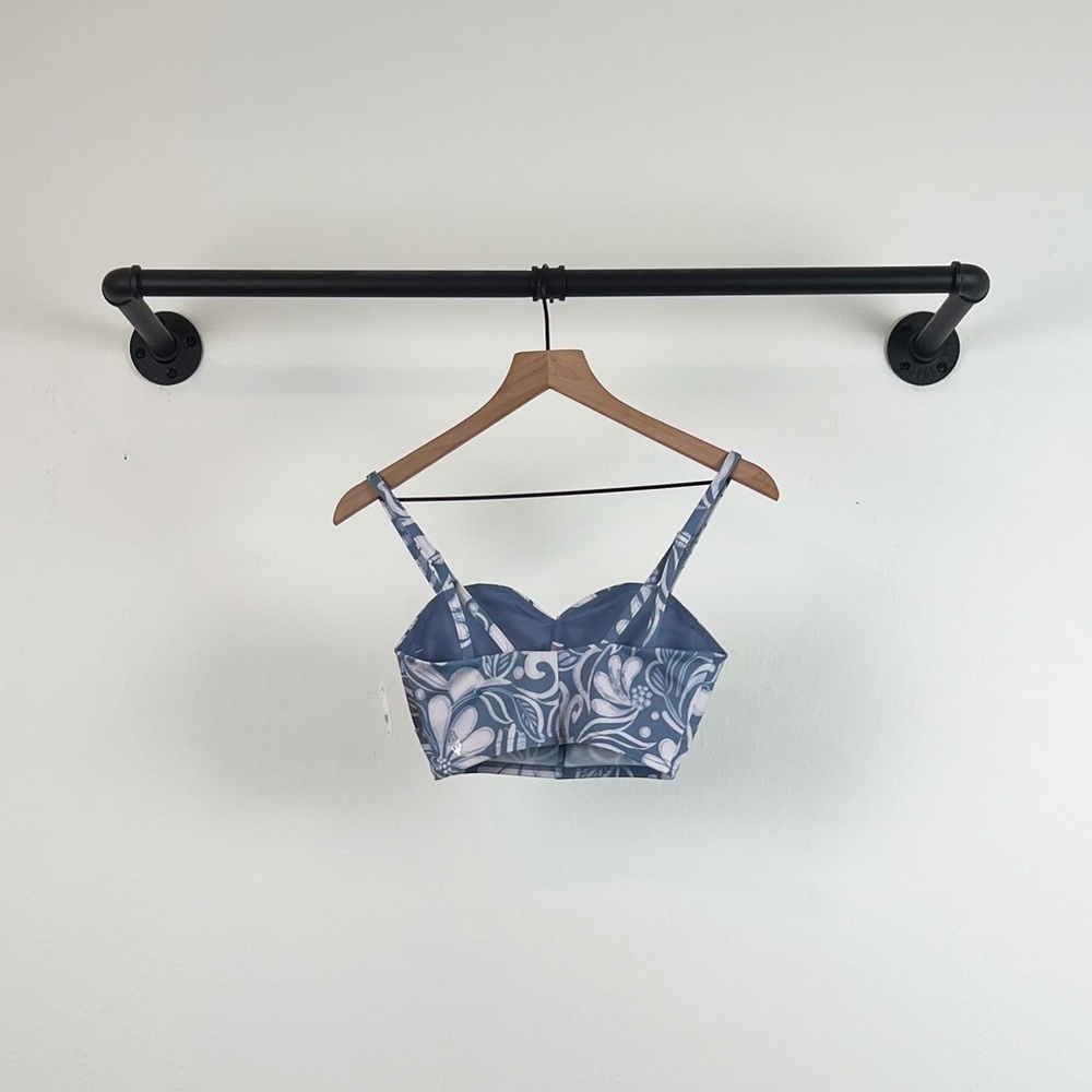 NWT Free People Movement Double Take Printed Crop Tank - Picture 8 of 9
